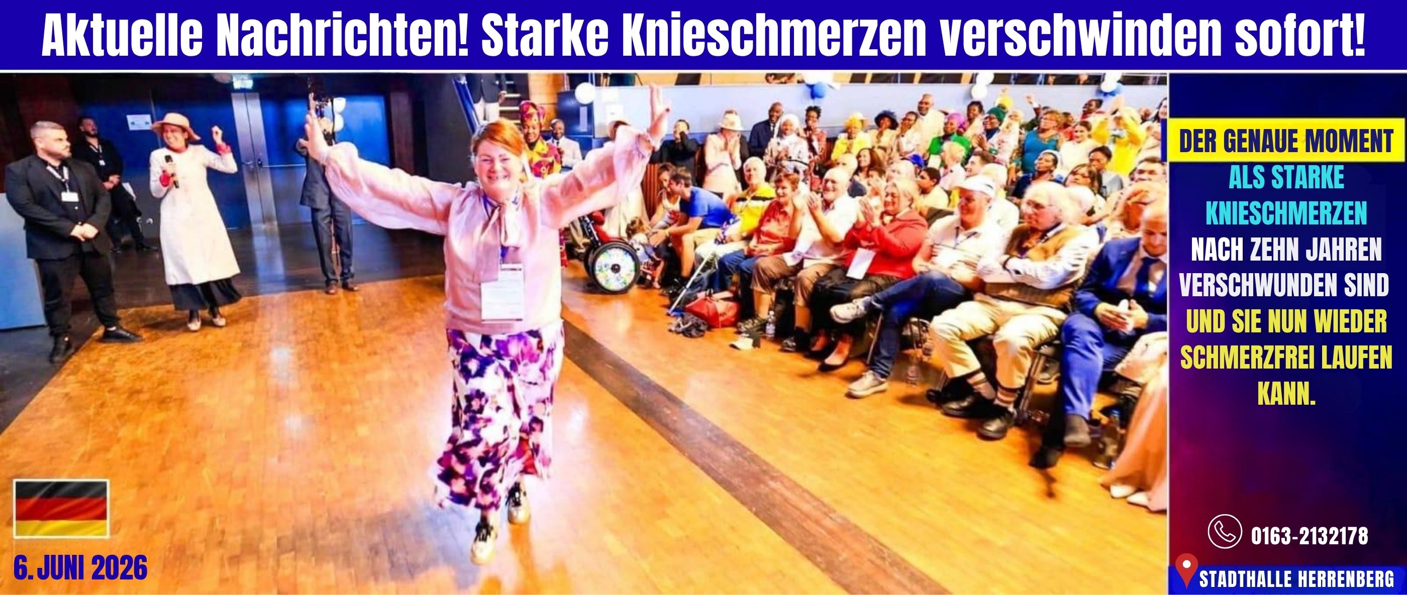 Heilungsgottesdienst in der Stadthalle Herrenberg 